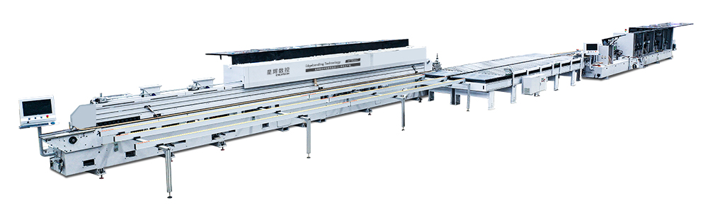 EF6 Series High Speed ​​Edge bander karo Double V-sabuk Top Pressure