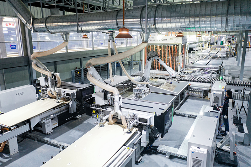 Siaran langsung saka manufaktur cerdas GoldenHome CNC