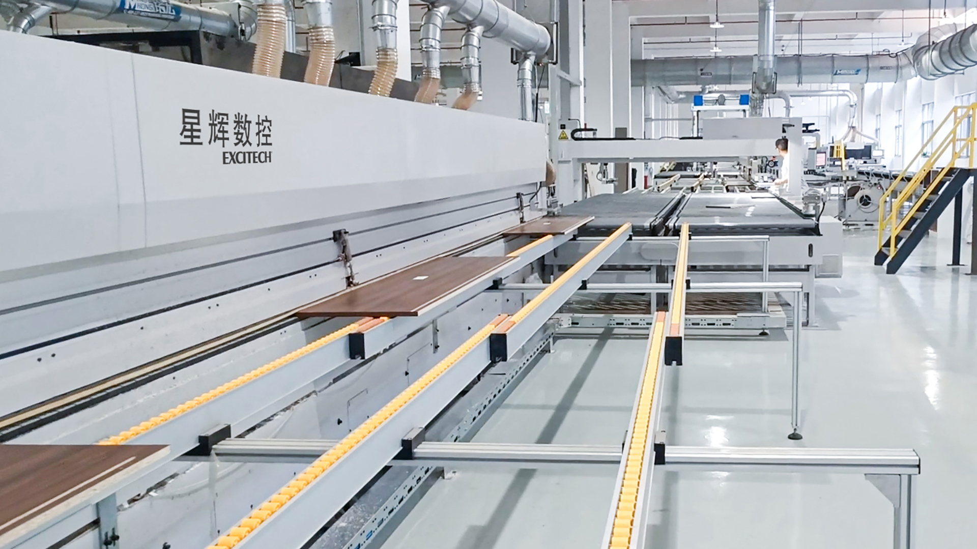 Edgebanding karo produksi resik baris nol-lem