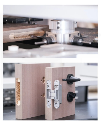 Excitech CNC Solution produksi terpadu saka lawang, tembok lan kabinet.