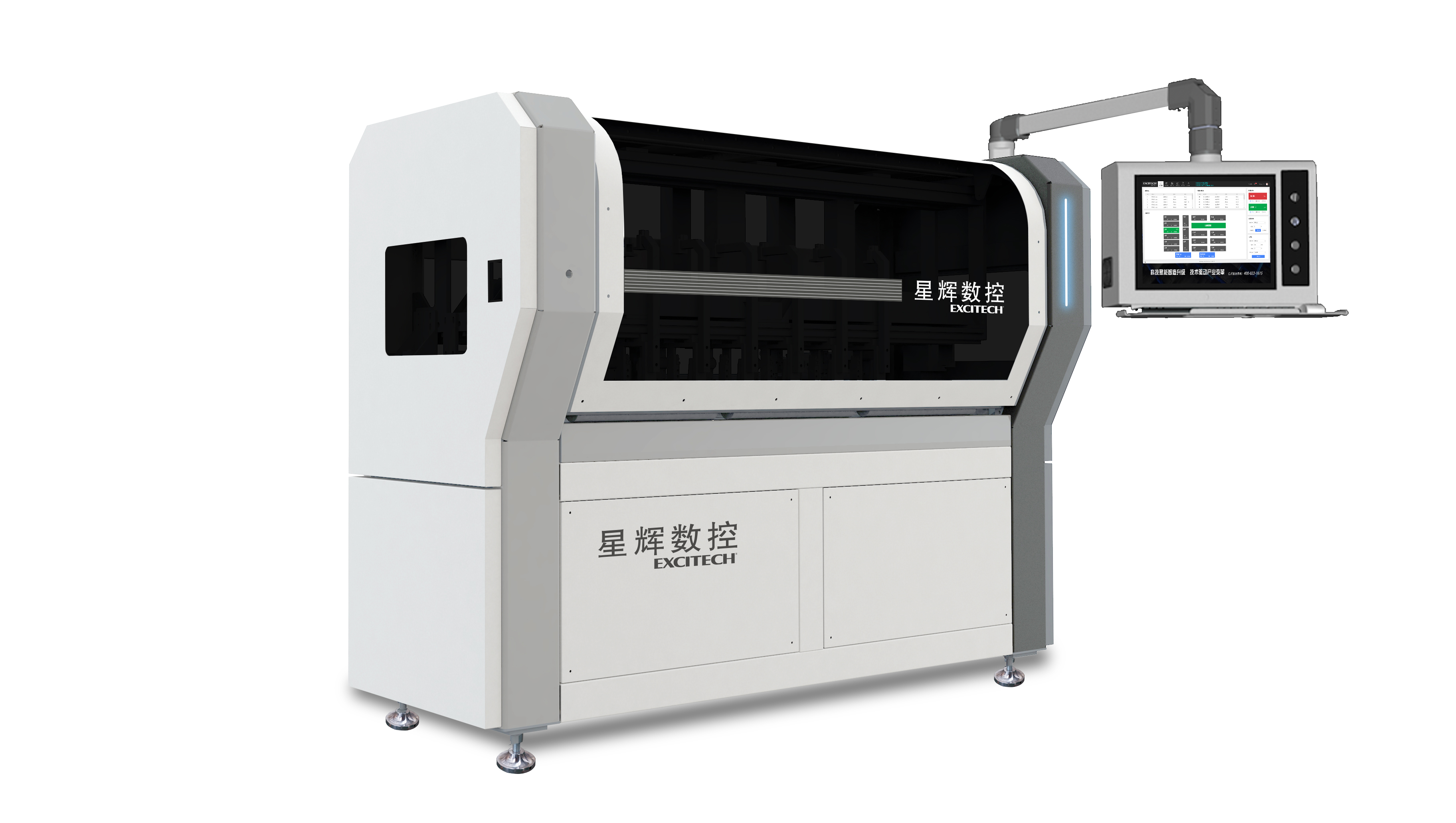 Mesin nggawe kothak Excitech CNC 2300, rincian produk ditampilake!