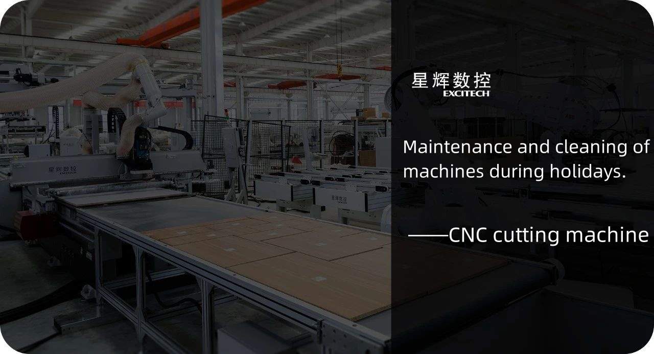 Maintenance lan reresik mesin nglereni CNC ing preian.