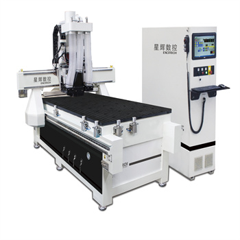 CNC Nesting Machine karo Stasiun Kerja pindho kanggo Papan Kayu Cutting