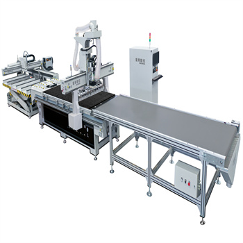 CNC Router Kanthi Stasiun Kerja pindho kanggo Cut Kayu