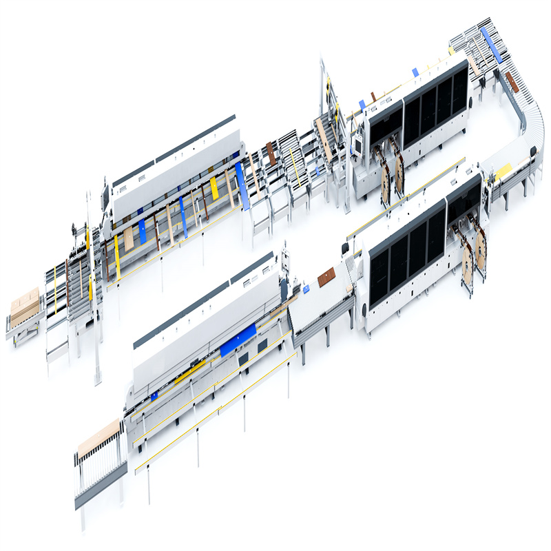 Unit Edgebanding kanggo panel mebel proses sel pita pinggir