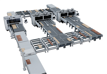Six Sided Drilling Machine Center Line Produksi Online kanggo Woodworking